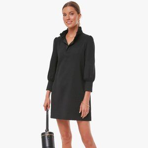 Tuckernuck Pomander Place Black Charlotte Terry Dress Size M fits more like a SM